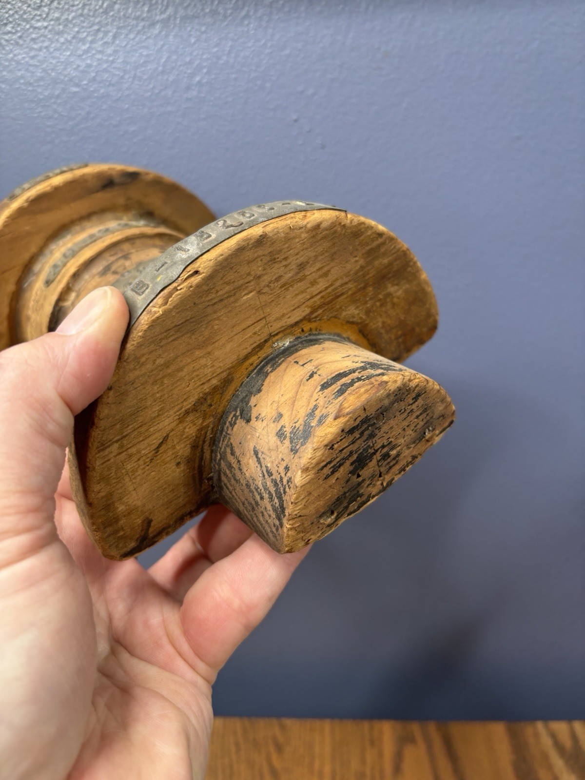 Vintage Industrial Bethlehem Steel Wood Sand Forms For Tool Parts Form Art Mold