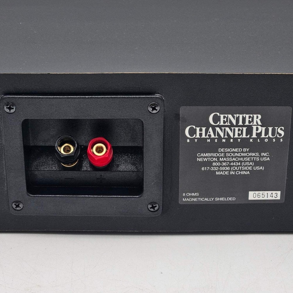 Cambridge Canter Channel Plus Center Speaker Black 05916