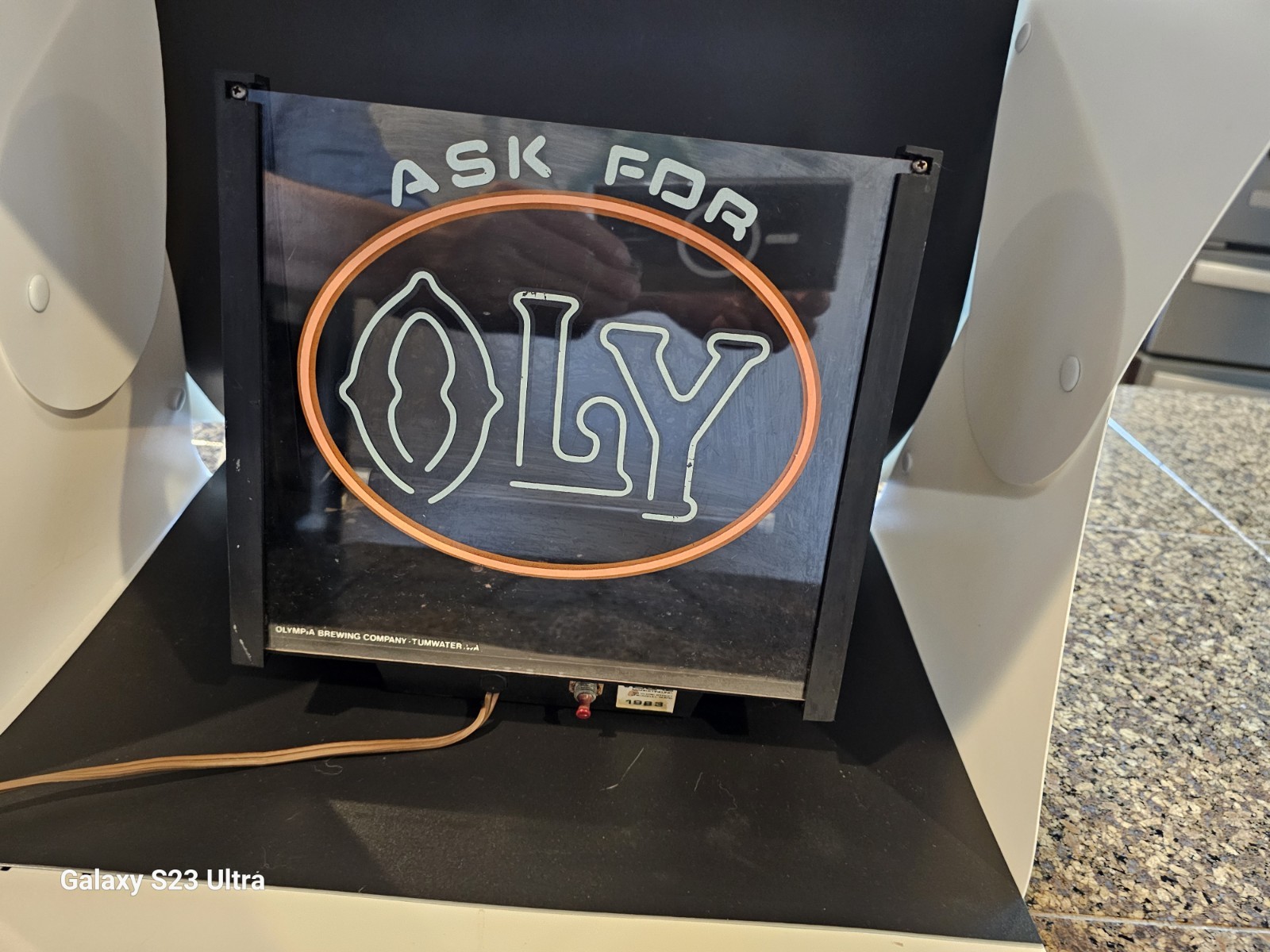 Olympia Beer Black Light Cash Register Topoer