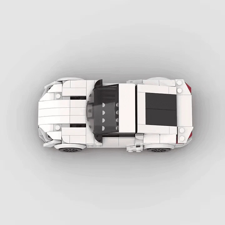 MOC Lego Car Building Set: Lexus LFA