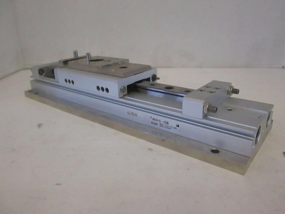SMC, Linear Slide Table, MXW16-125B, Used