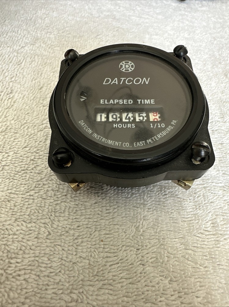 773E Datcon Elapsed Time Hours Indicator (Volts: 4/40) (SA) Exc Cond