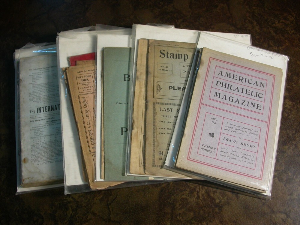 Vintage 1895-1924 Stamp 'magazines' - Lot of 33