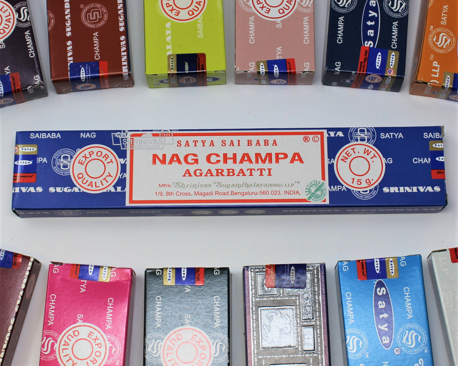 Satya Nag Champa Incense Sticks 15 gm: Mix & Match BUY 3 GET 3 FREE! (6 in Cart)