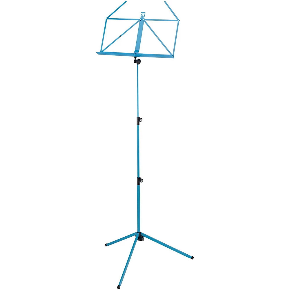 K&M Rainbow Music Stand Ocean Blue