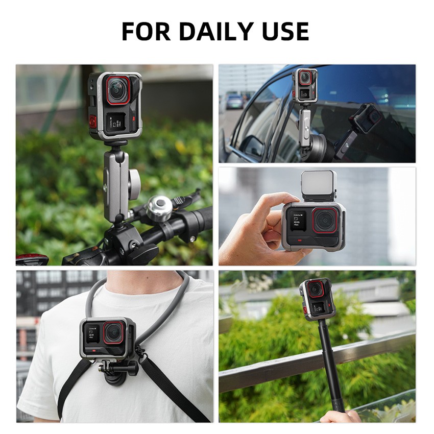 Metal Rabbit Cage Protective Frame for Insta360 Ace Pro 2