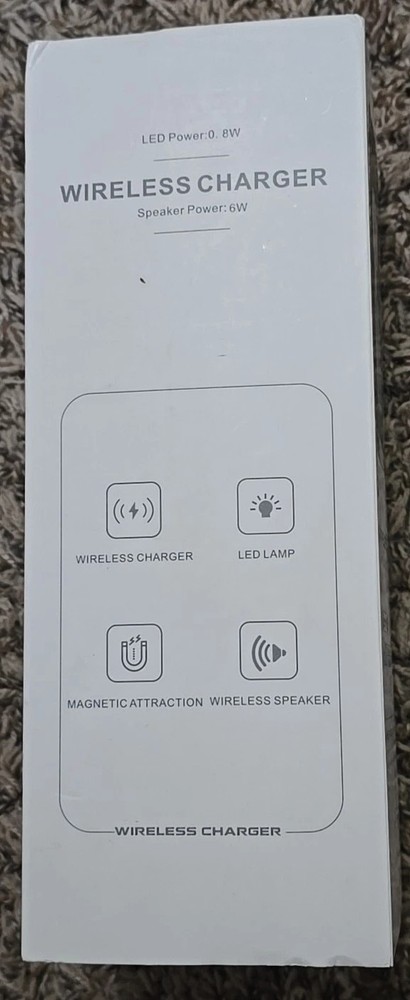 Iphone - Mood Light Wireless Charger Speaker