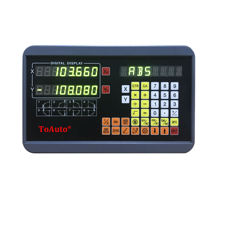 DRO 2 Axis / 3 Axis Digital Readout Display 5 Micron Linear Scale 100mm-1000mm