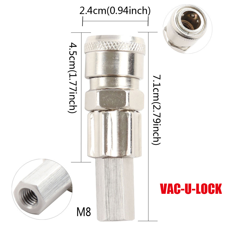For Reciprocating Linear Motor Accessories 3XLR Vac-U-Lock Remote Control DIY