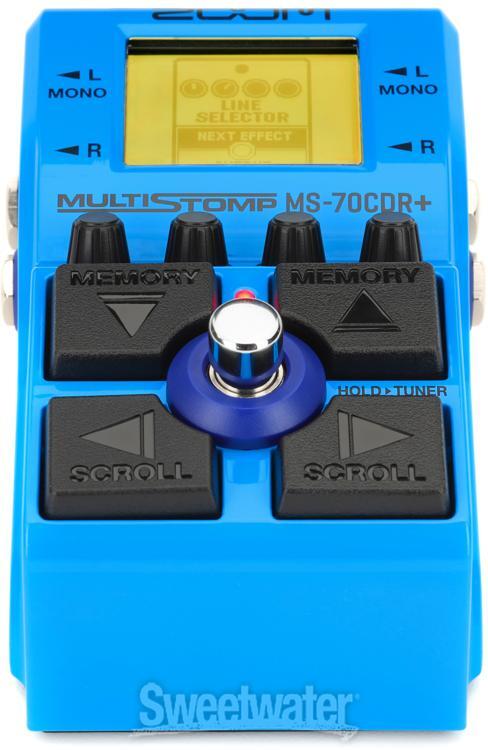 Zoom MS-70CDR+ MultiStomp Chorus/Delay/Reverb Pedal