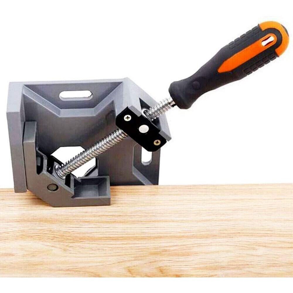 2 Pack Right Angle Clamp - 90 Degree Clamps for Woodworking Single Handle
