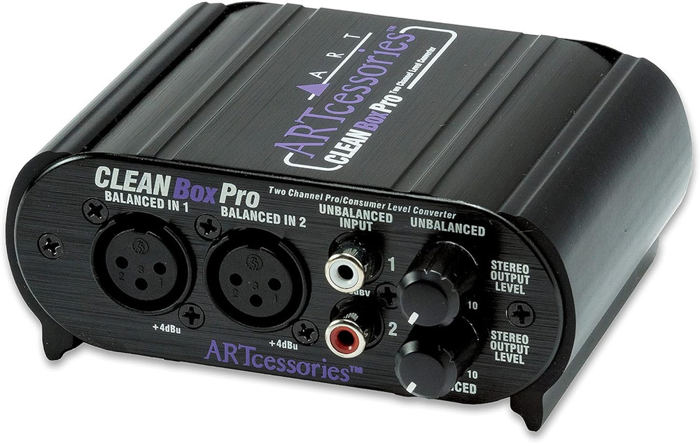 Cleanbox Pro Dual Channel Level Converter (CLEANBOXPRO)
