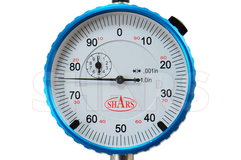 SHARS 1" HIGH PRECISION DIAL INDICATOR .001" AGD 2 GRADUATION LUG BACK NEW !]
