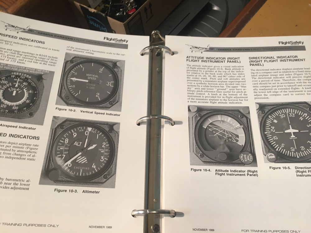 Cessna Caravan I Model 208, 208A & 208B Pilot Training Manual
