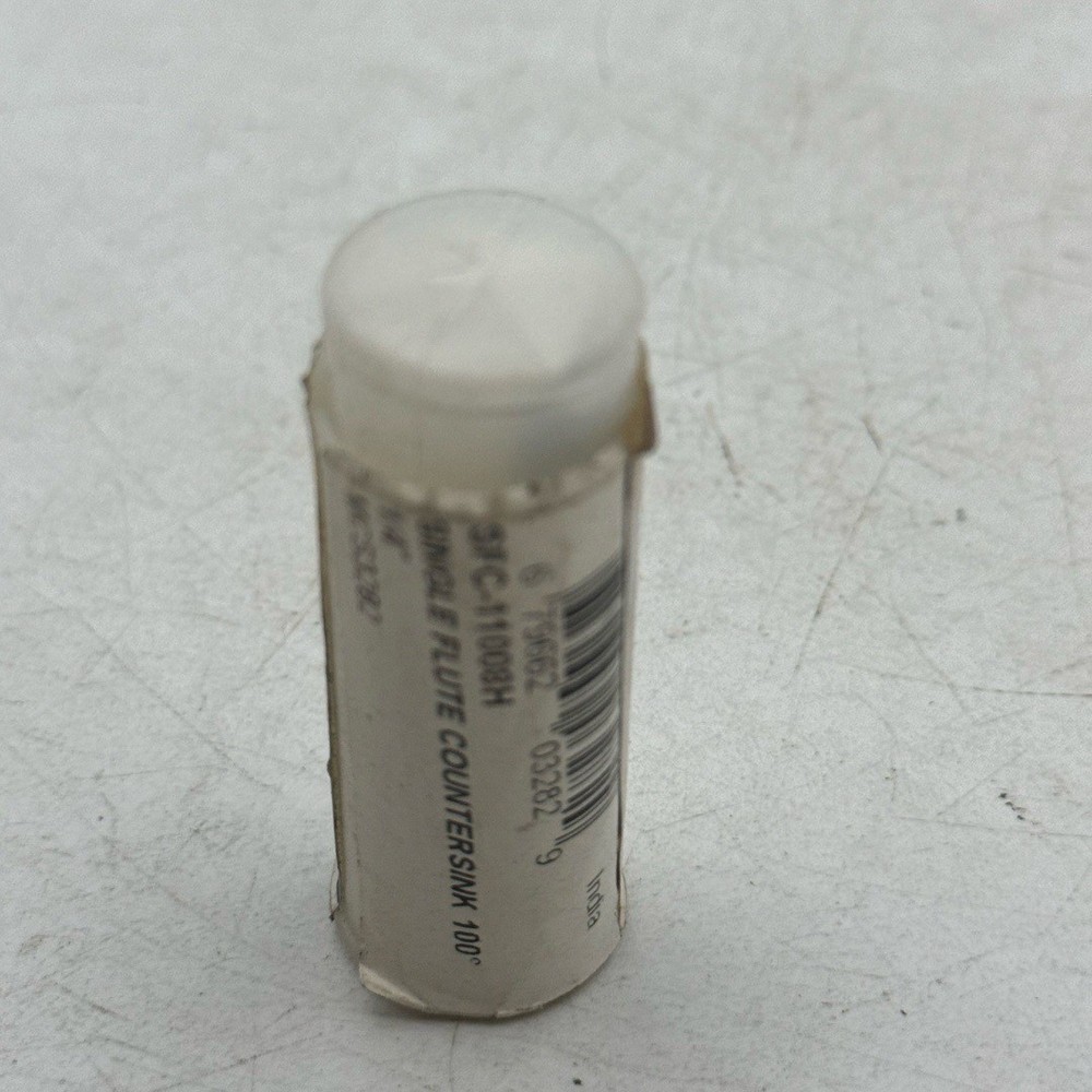 INTERSTATE SINGLE FLUTE COUNTERSINK 1/4" 100° MCS3282 HSS SFC-11008H