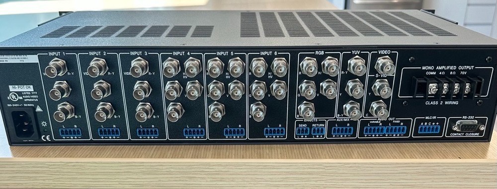 Extron MLS 506MA Multi-Format 6-Input MediaLink Switcher