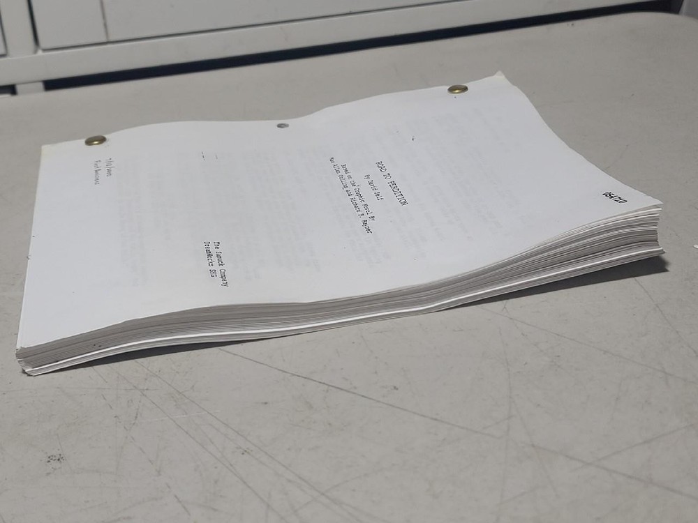 Road to Perdition 07/13/2000 Screenplay Script by David Self