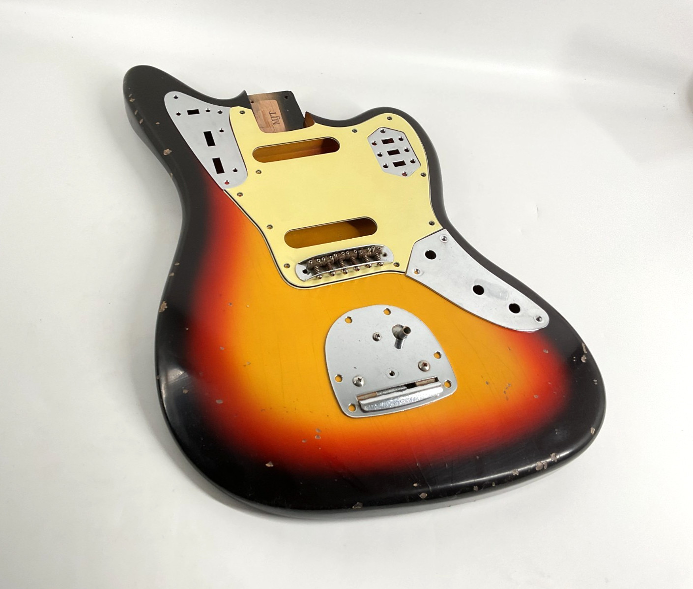 MJT Official Custom Vintage Aged Nitro Guitar Body Mark Jenny VTJG 3-Tone Burst