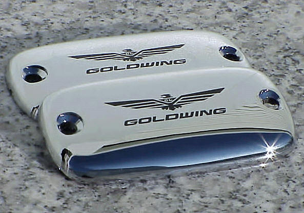 Honda Gold Wing GoldWing GL 1500 1800 CHROME FLUID CAPS