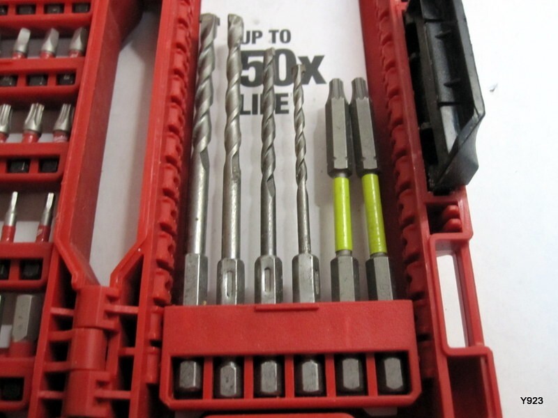 Milwaukee Case For Impact Driver with 36 bits!