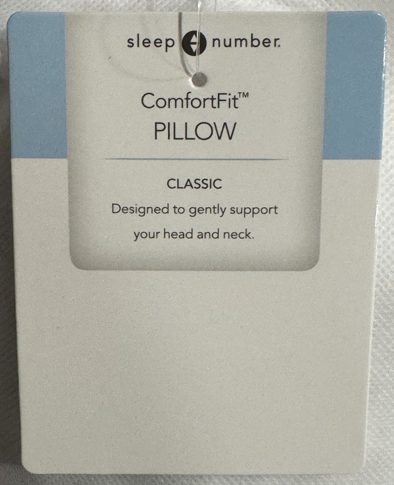 *NEW* Sleep Number ComfortFit Pillow Classic Standard