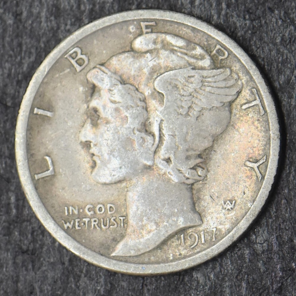 1917-S Mercury Silver Dime 10C - COINGIANTS -