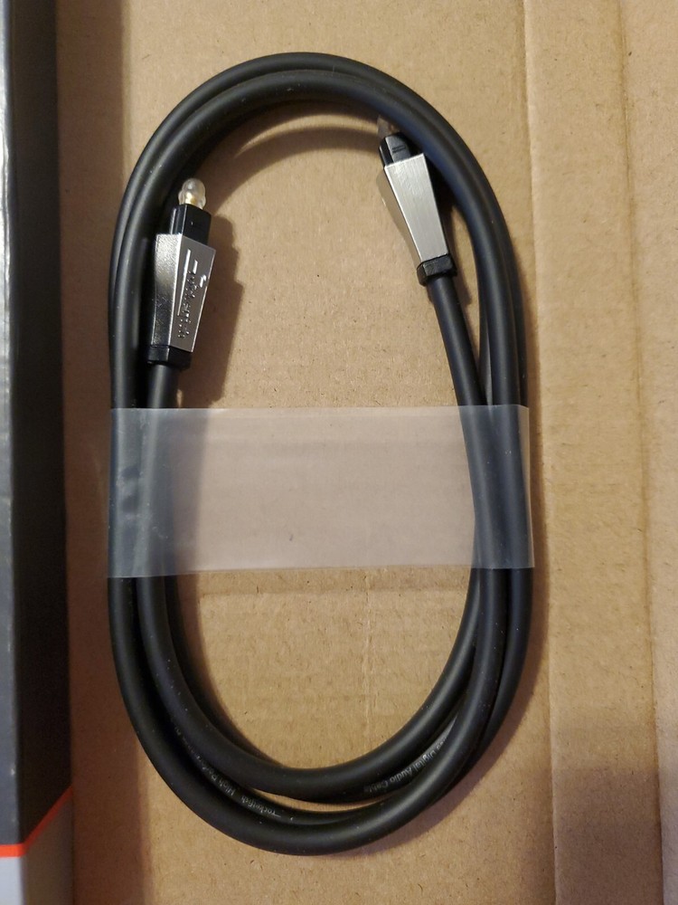 Rocketfish- 4' Toslink Optical Audio Cable - RF-G1221 Black