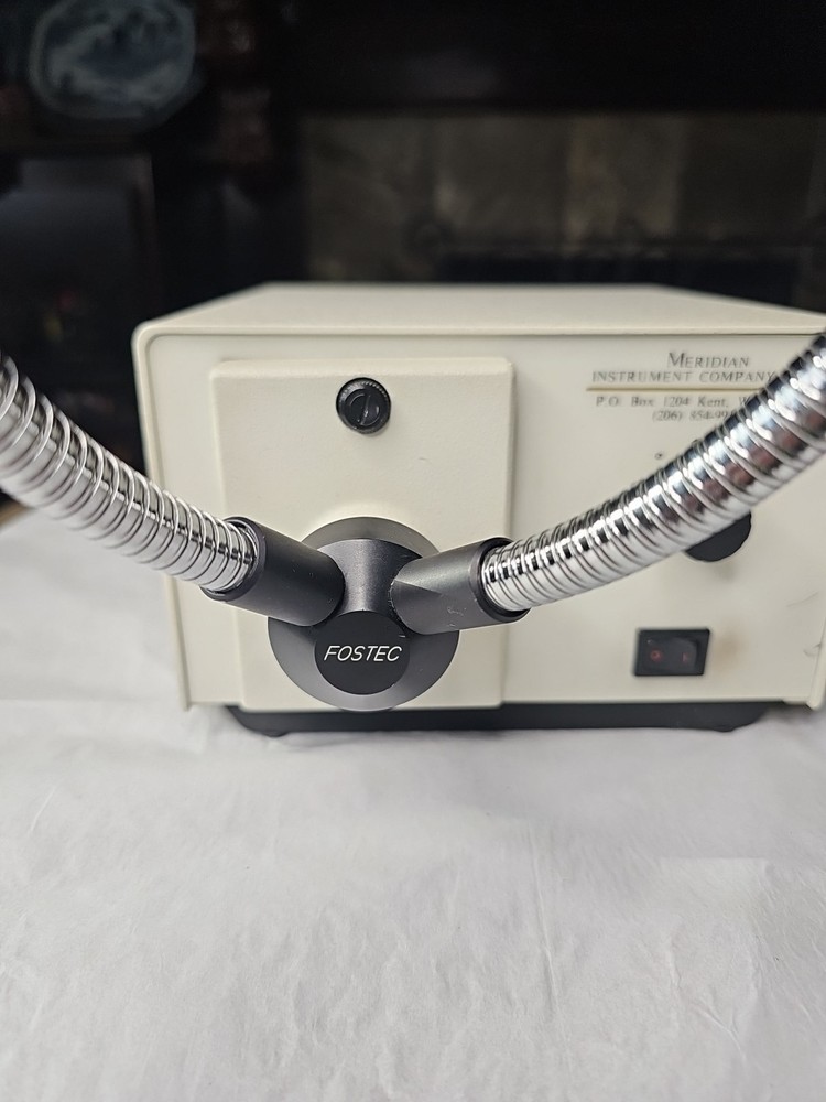 Fostec EKE 8300-12 Light Source With Dual Flexible Fiber Optic Attachment
