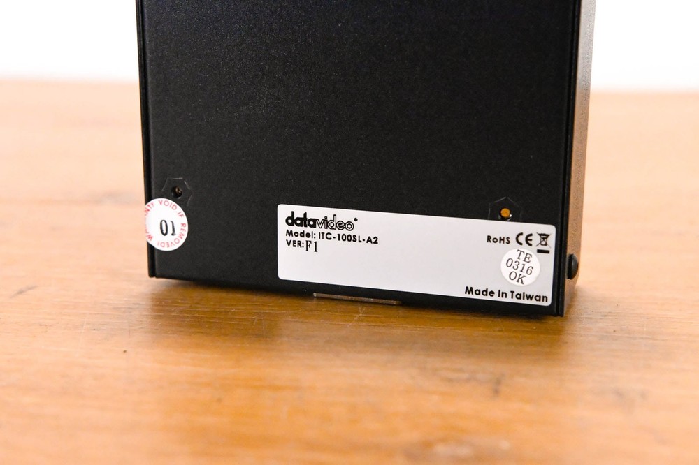 Datavideo ITC-100SL-A2 Wired Intercom Beltpack Slave Unit CG01JFV