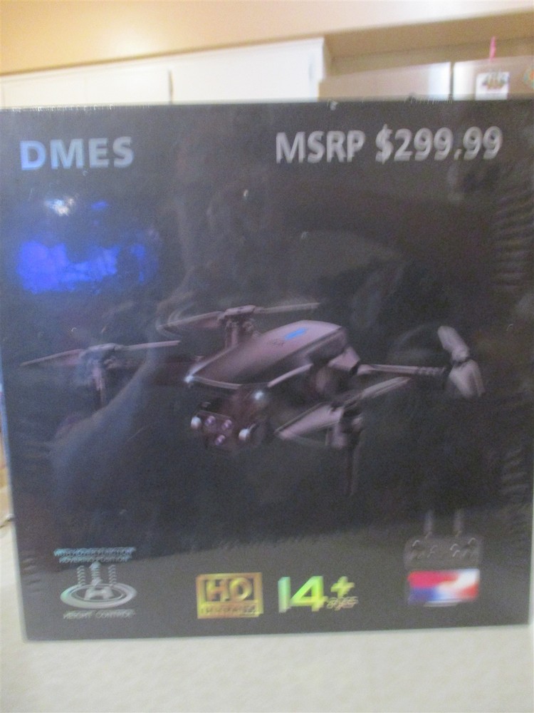 DMES S80 Pro Drone Dual Lens Switching w/HD Camera & Hover Function