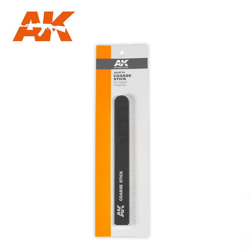 Coarse Sanding Stick AK 9174 Interactive Hobby Tool