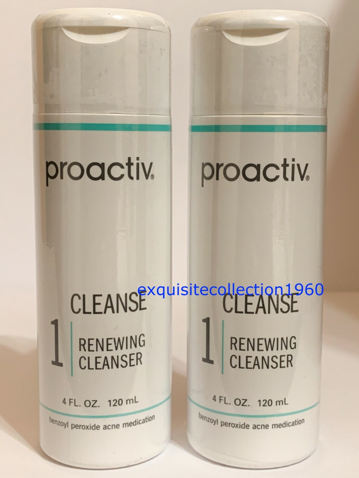 Proactiv Renewing Cleanser 4oz TWO Bottles (8 oz total) Cleanse 01/2027 Expiry