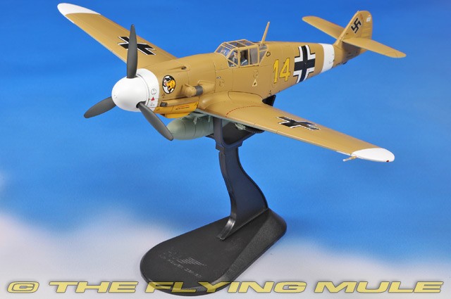 Hobby Master 1:48 Bf 109F Lufwaffe 3./JG 27 Hans-Joachim Marseille Yellow 14