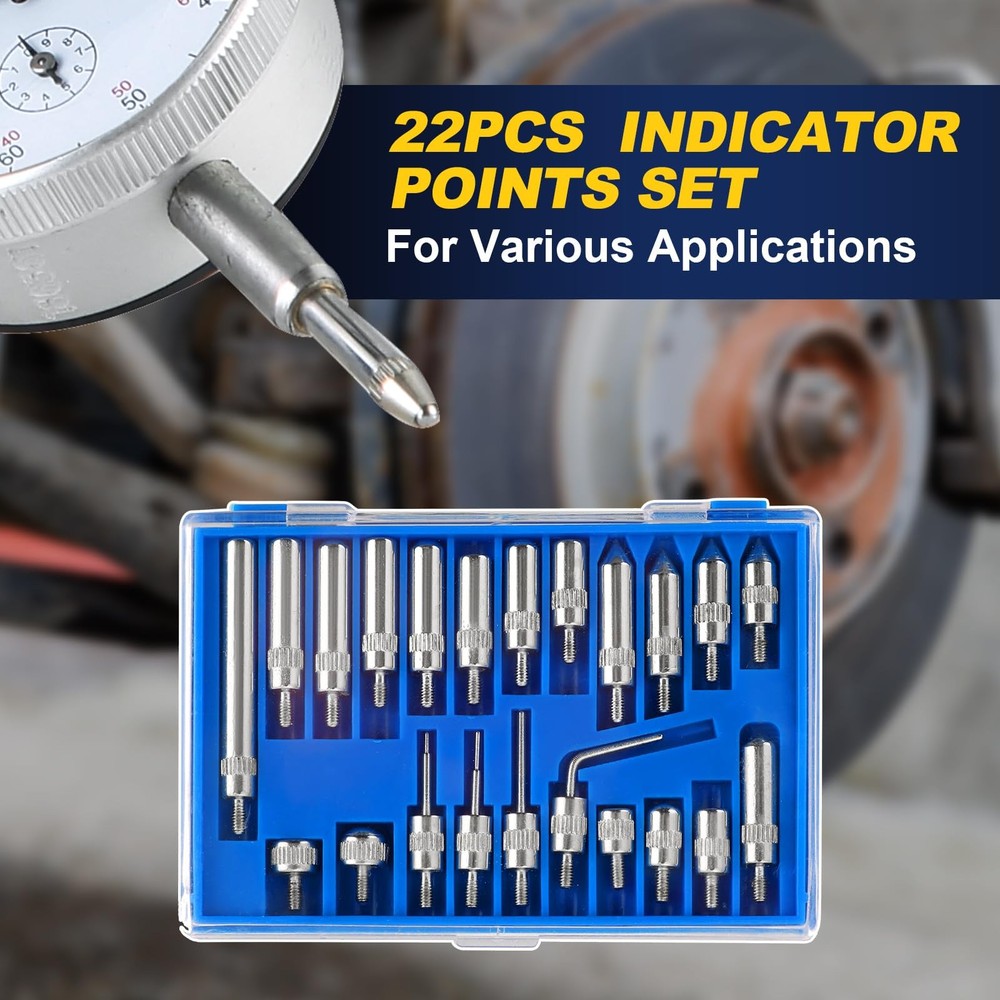 Dial Indicator with Magnetic Base Holder, Magnetic Dial Indicator Base Holder...
