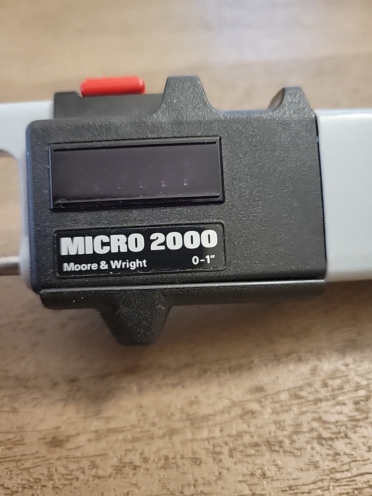 Moore & Wright M2000 0-1" Micrometer Model M2001 Meter Only