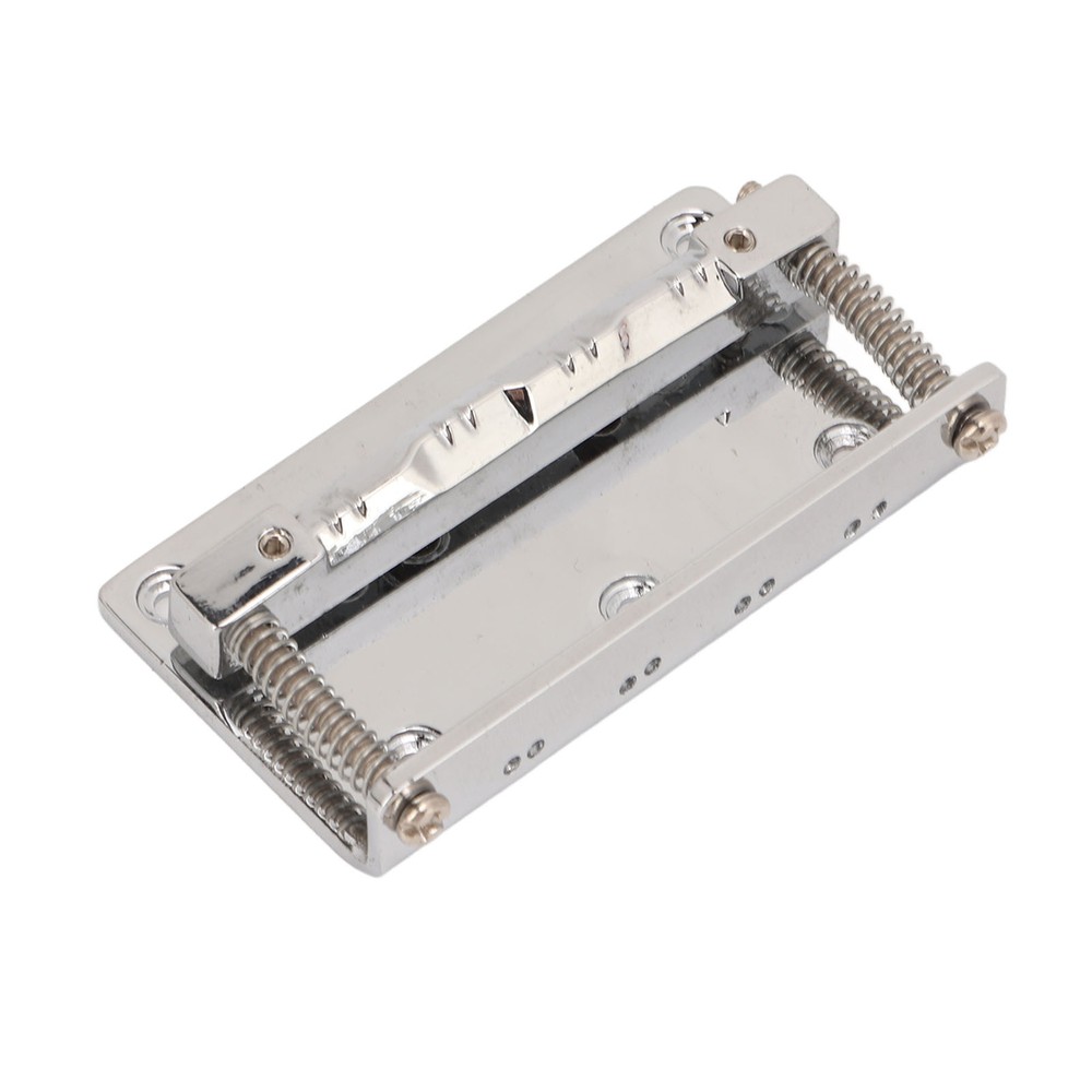Silver 8 String Mandolin Tailpiece Rectangle Guitar Instrument Accessories Part