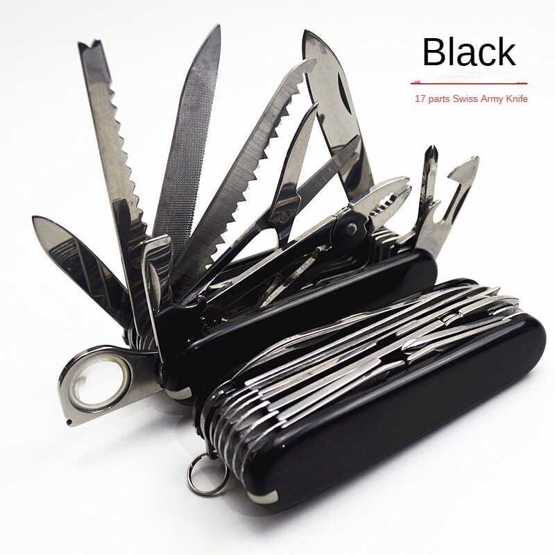 Portable Pocket Outdoor Camping Multi-Purpose Tool Knife Function Knife US