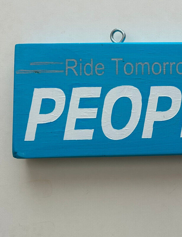 SIGN Disneyland PEOPLEMOVER reproduction WOOD Painted Decor NEW Kid's Room FUN !