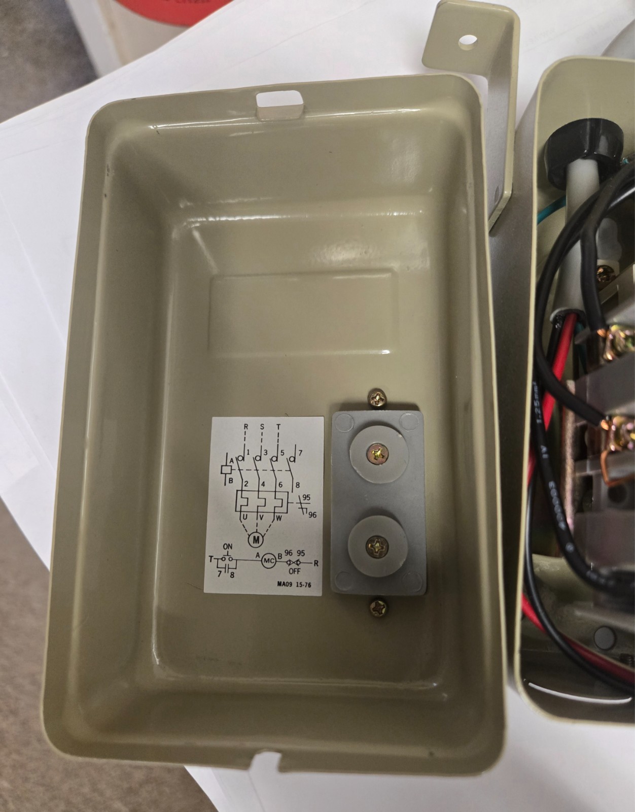 New Magnetic Electric Motor Starter mr-09-pb