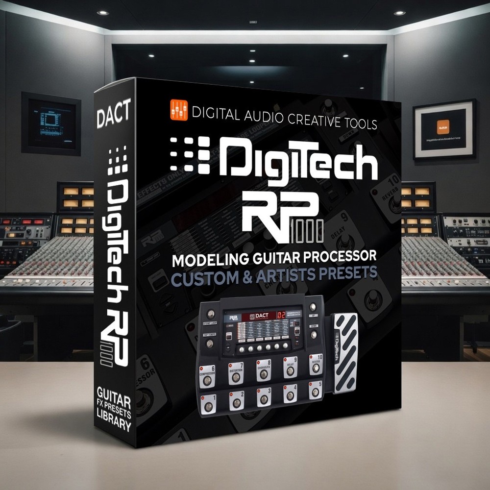 Digitech RP1000 Amplifier Modeling & FX Presets Library