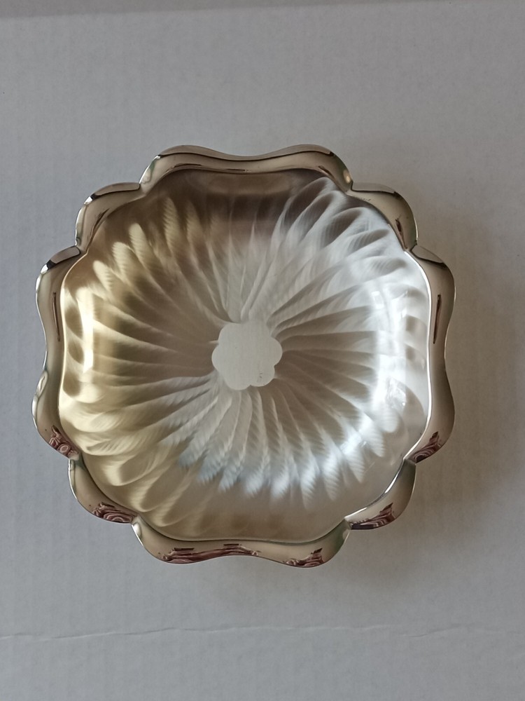Unique HKE 7" Silverplate Dish from Germany