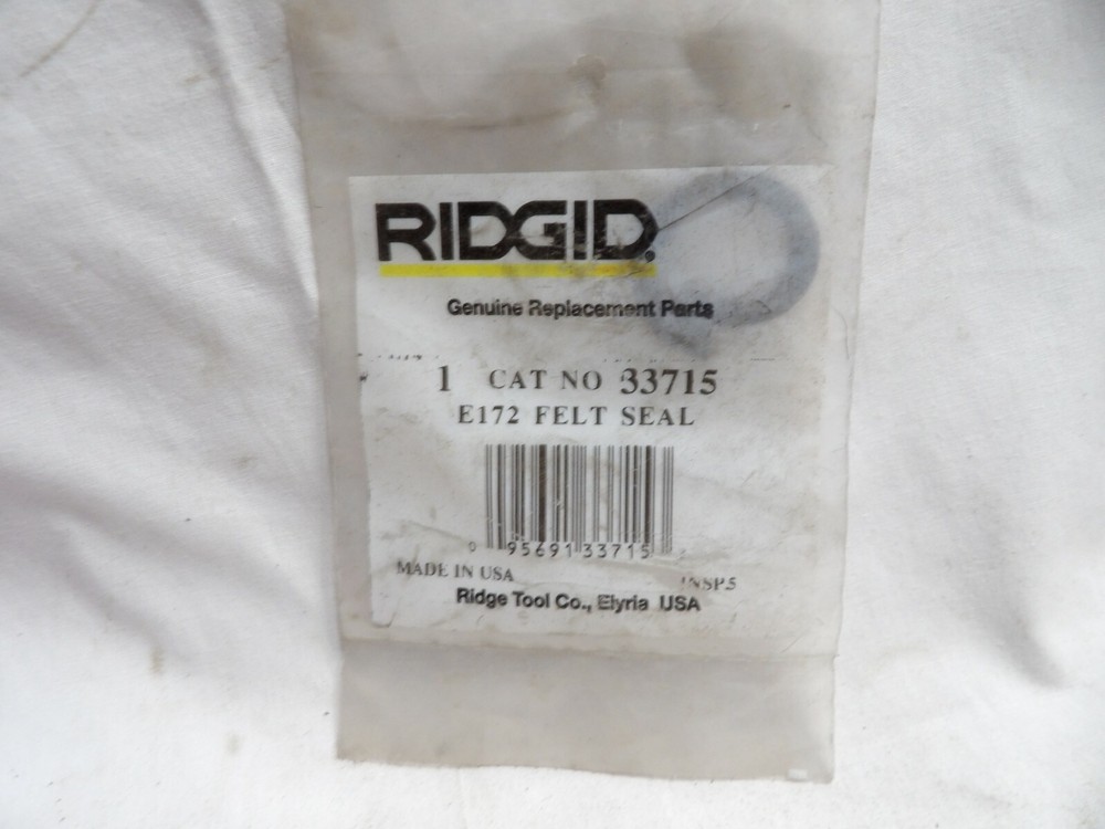 Ridgid 33715 Felt Seal E172