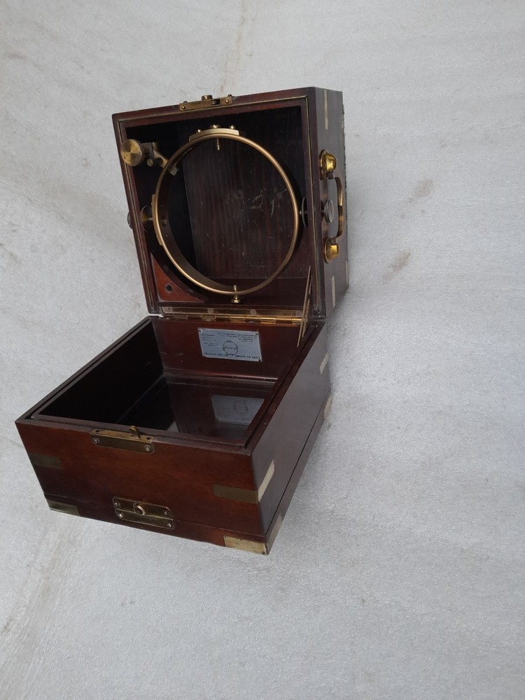 Vintage Hamilton 21 Marine Chronometer Case