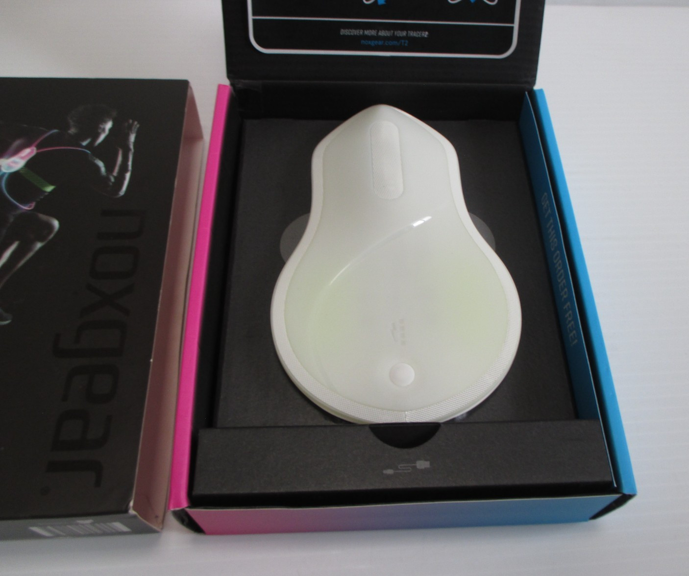 Noxgear Tracer2 360 Visibility Multicolor LED Running Vest Size Small - New