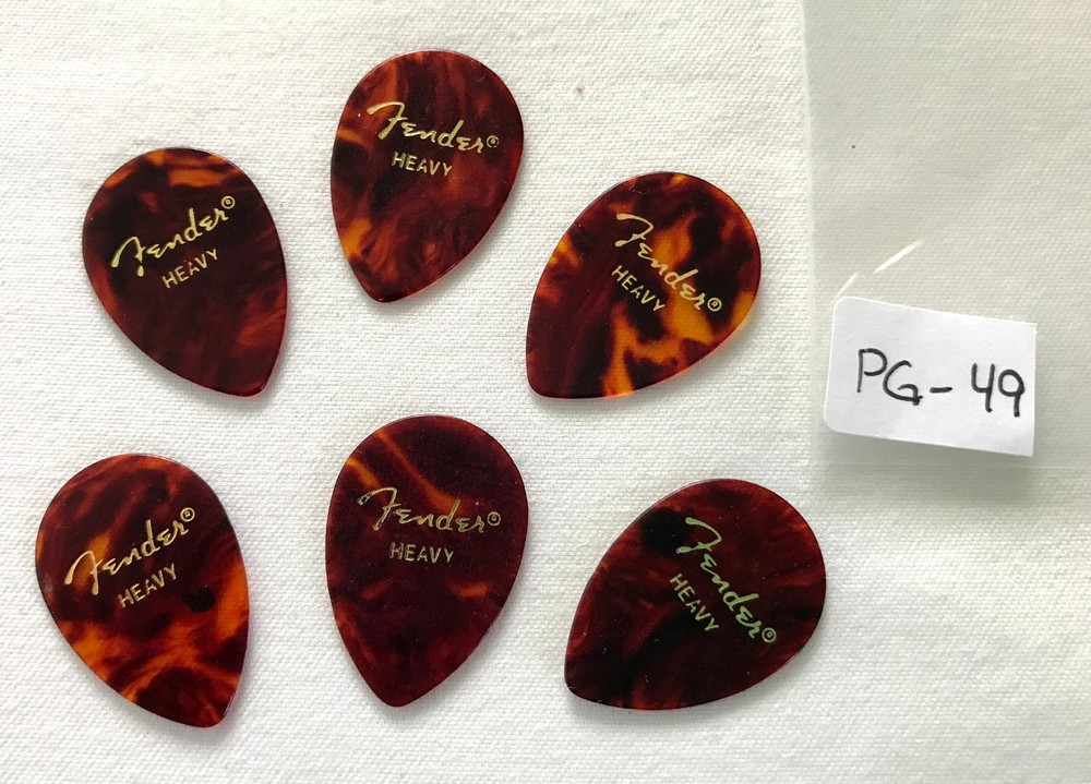 Fender Picks (6 heavy) PG-49