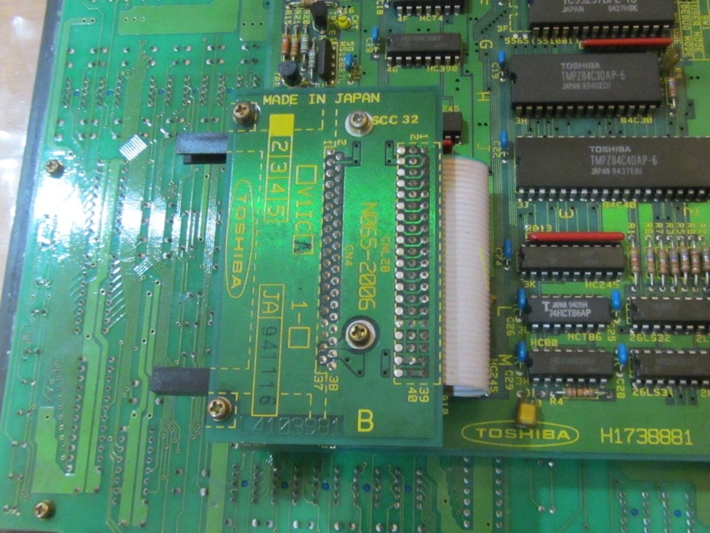 TOSHIBA V1P2A Operator Control Panel Injectvisor SI S1MMI(E)! MINT & COOL!