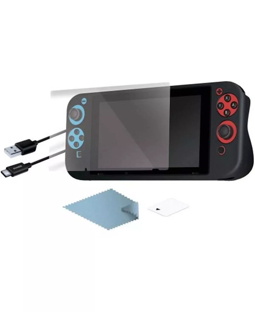 Nintendo Switch Essential Bundle Screen Protector Car Charger Case & More NEW 🎮