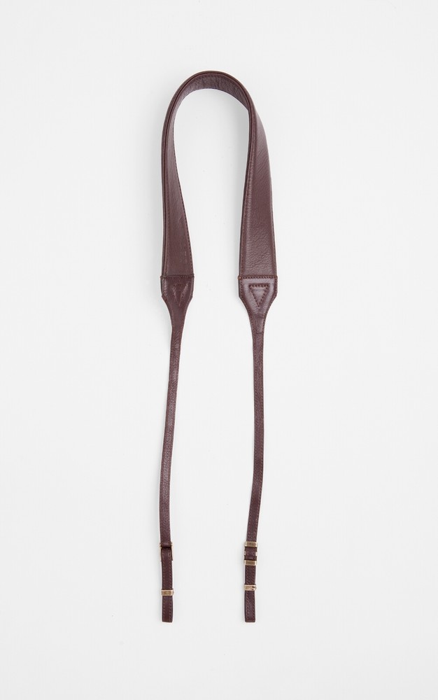Cecilia Gallery Brown Leather Camera Strap - Simple, Functional, Stylish