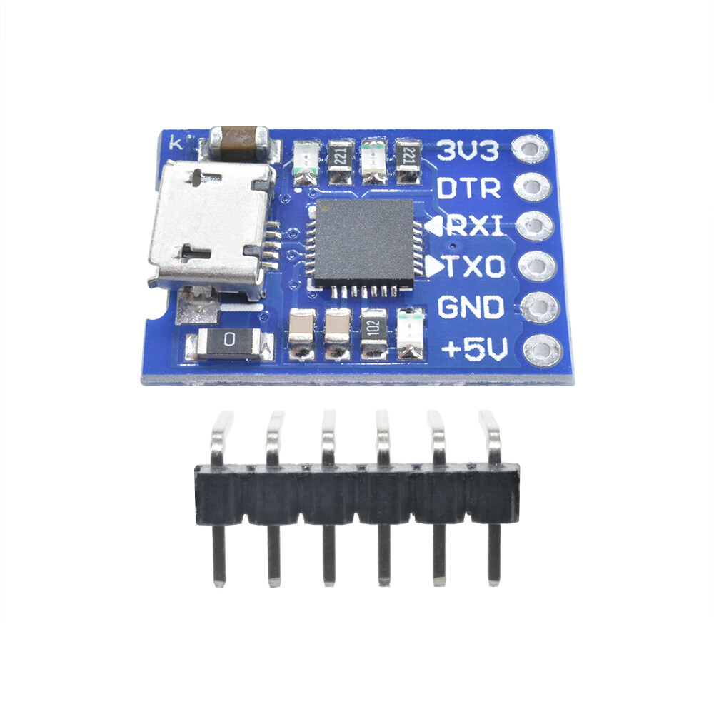 MCU2012 MICRO USB to UART TTL Module 6Pin Serial Converter STC Replace FT232 NEW