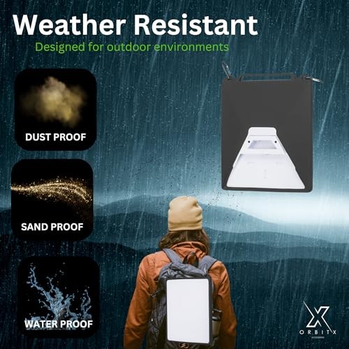 Starlink Mini Case, Silicone Protector with Backpack Strap Mount – Black